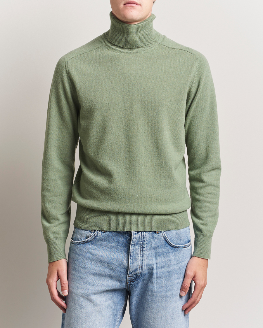 Homme | Pulls Et Tricots | Altea | Wool/Cashmere Rollneck Green