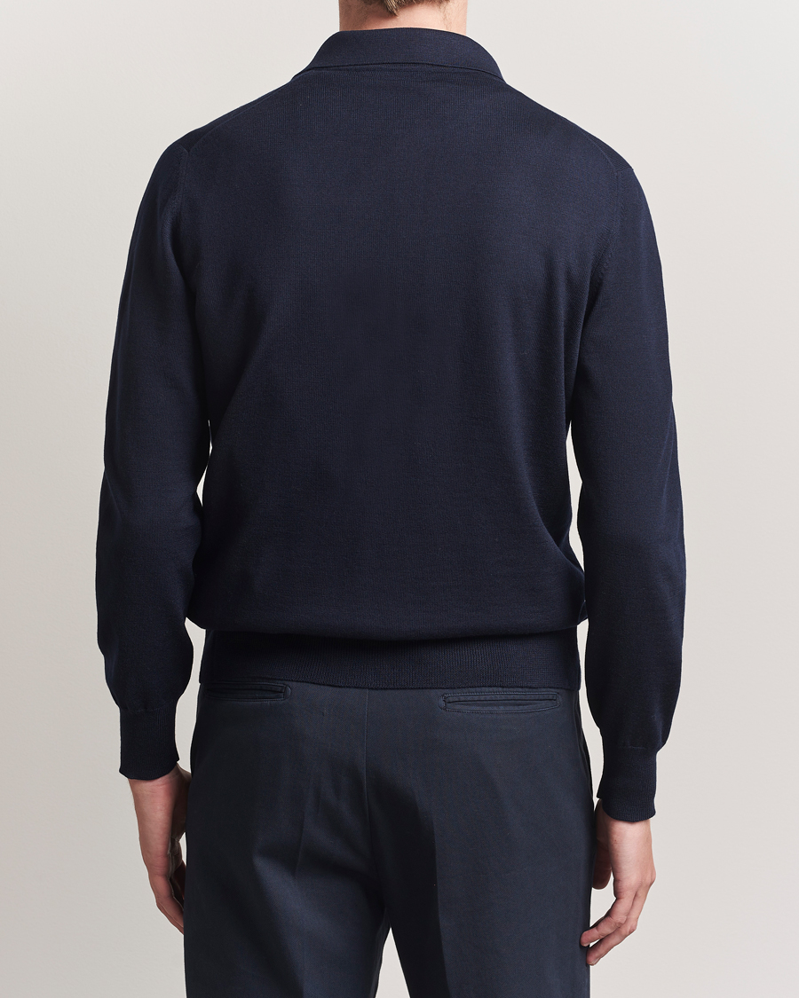 Homme | Pulls Et Tricots | Altea | Merino Wool Cardigan Navy
