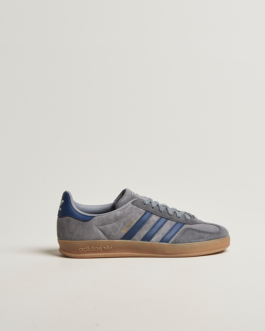 Heren | Sneakers | adidas Originals | Gazelle Indoor Sneaker Grey/Navy