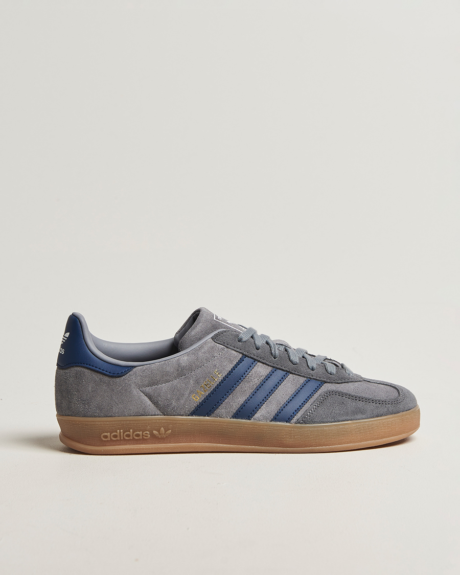 Heren | Sneakers | adidas Originals | Gazelle Indoor Sneaker Grey/Navy