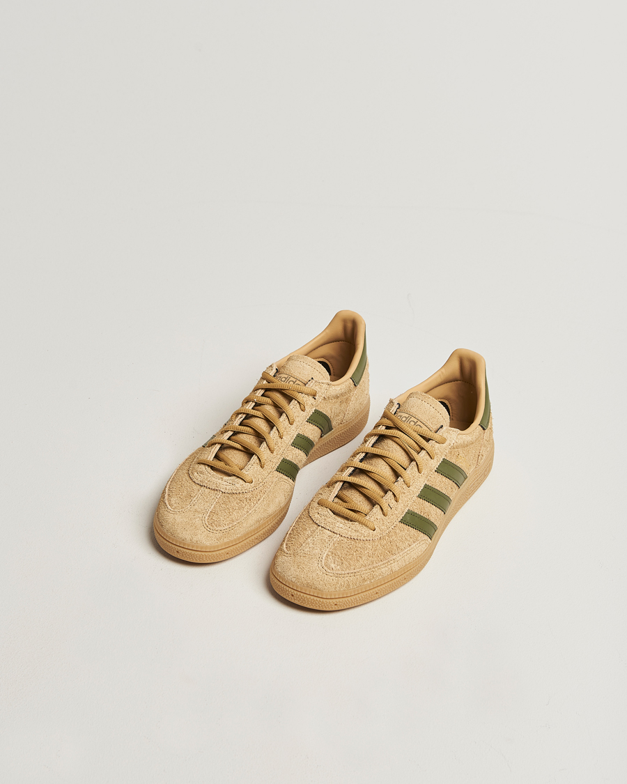 Homme | Baskets | adidas Originals | Handball Special Sneaker Gold Beige/Green