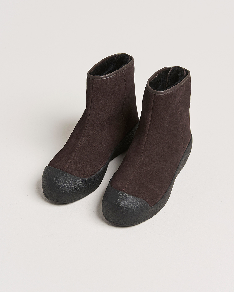 Heren | Bally Guard III M Soft Curling Boot Brown | Bally | Guard III M Soft Curling Boot Brown