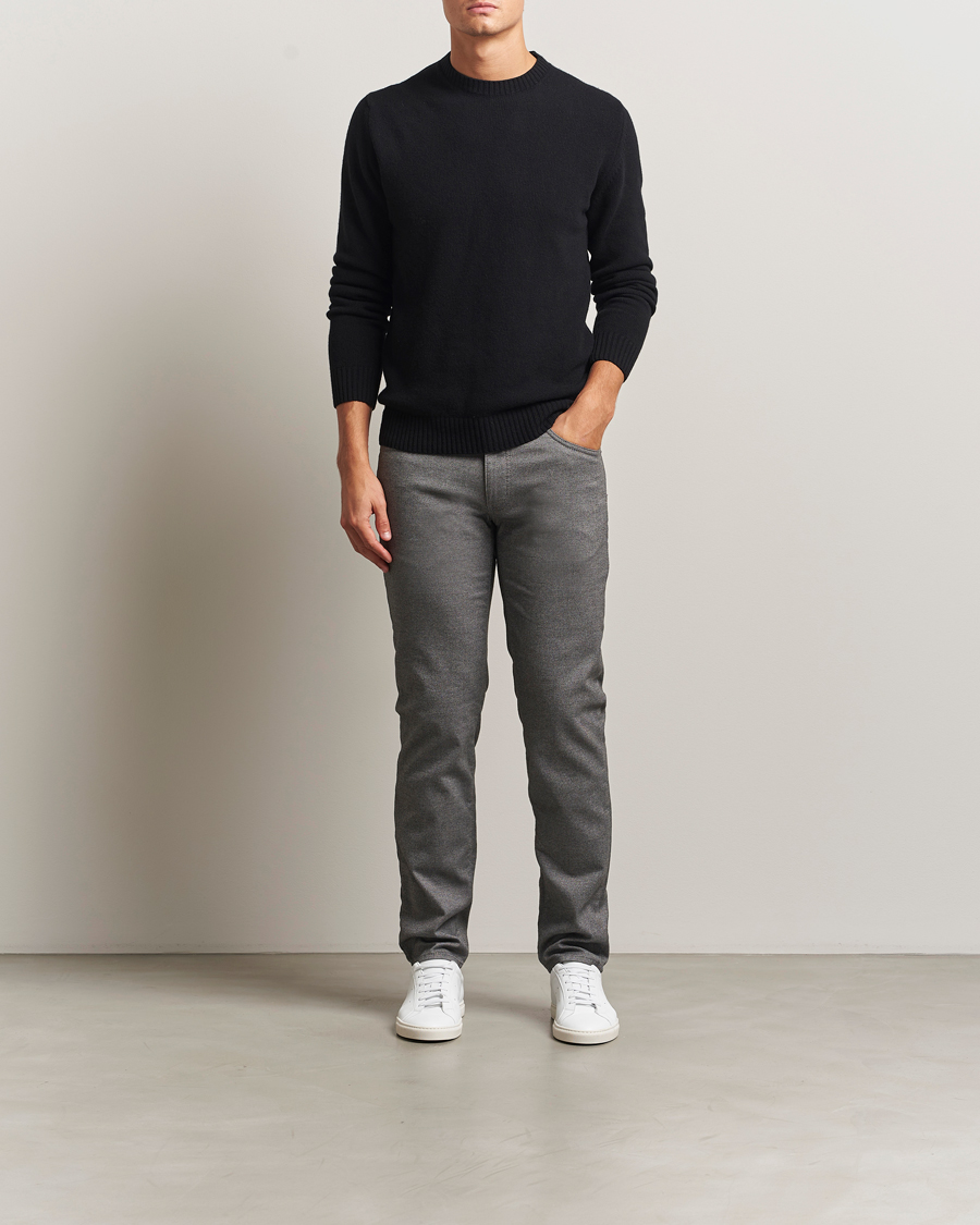Homme | Pantalons | Brax | Cadiz Woo.Look 5-Pocket Pants Graphit