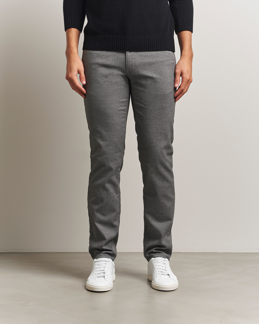 Homme | Pantalons | Brax | Cadiz Woo.Look 5-Pocket Pants Graphit