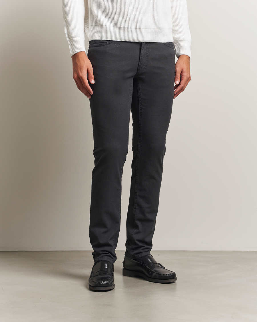 Homme | Pantalons | Brax | Chuck Hi-Flex 5-Pocket Pants Elephant Grey
