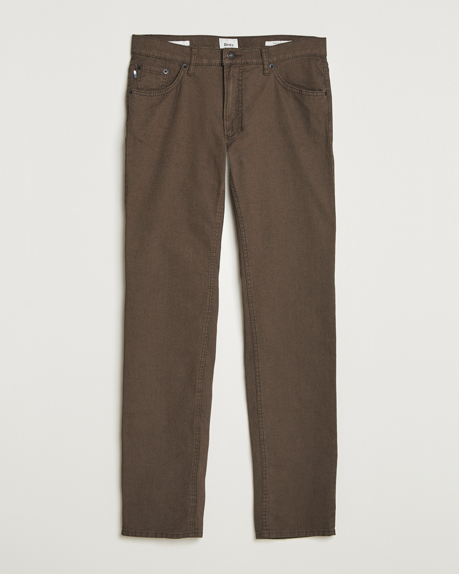 Heren | Broeken | Brax | Chuck Hi-Flex 5-Pocket Pants Nougat