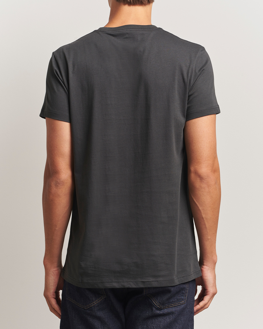 Heren | T-shirts | Bread & Boxers | Crew Neck Regular T-Shirt Charcoal