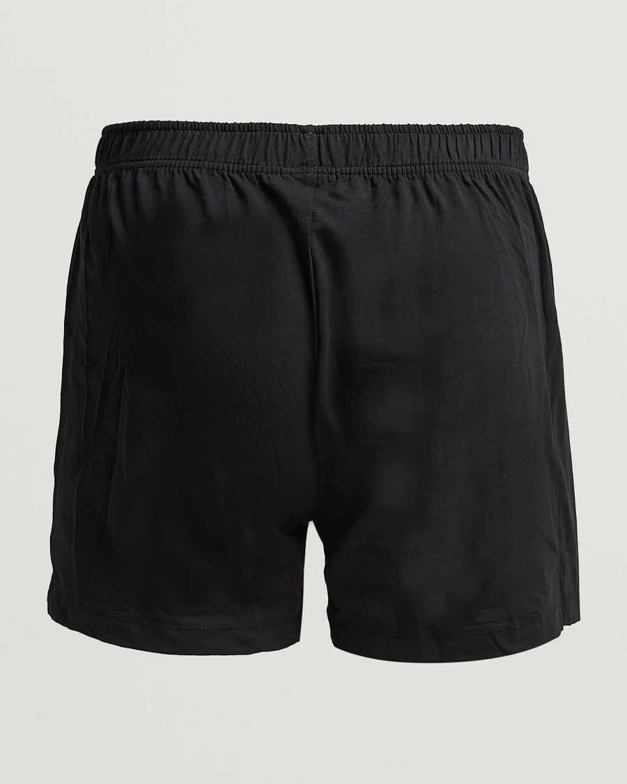 Heren | Ondergoed | Bread & Boxers | 2-Pack Jersey Boxer Shorts Black