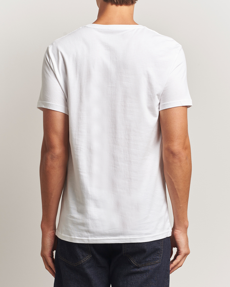 Heren | T-shirts | Bread & Boxers | 2-Pack Lightweight Cotton T-Shirt White