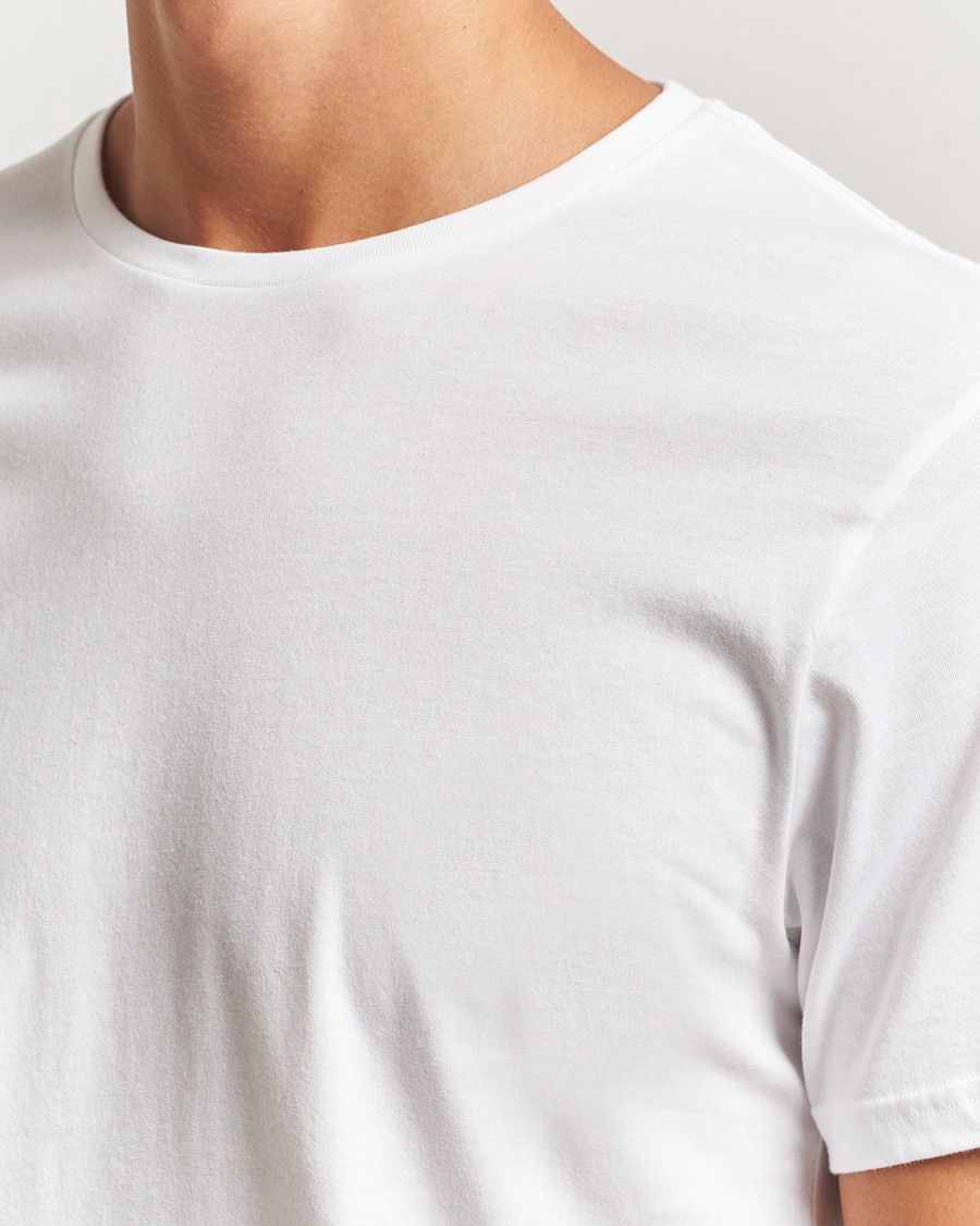 Homme | T-shirts | Bread & Boxers | 2-Pack Lightweight Cotton T-Shirt White