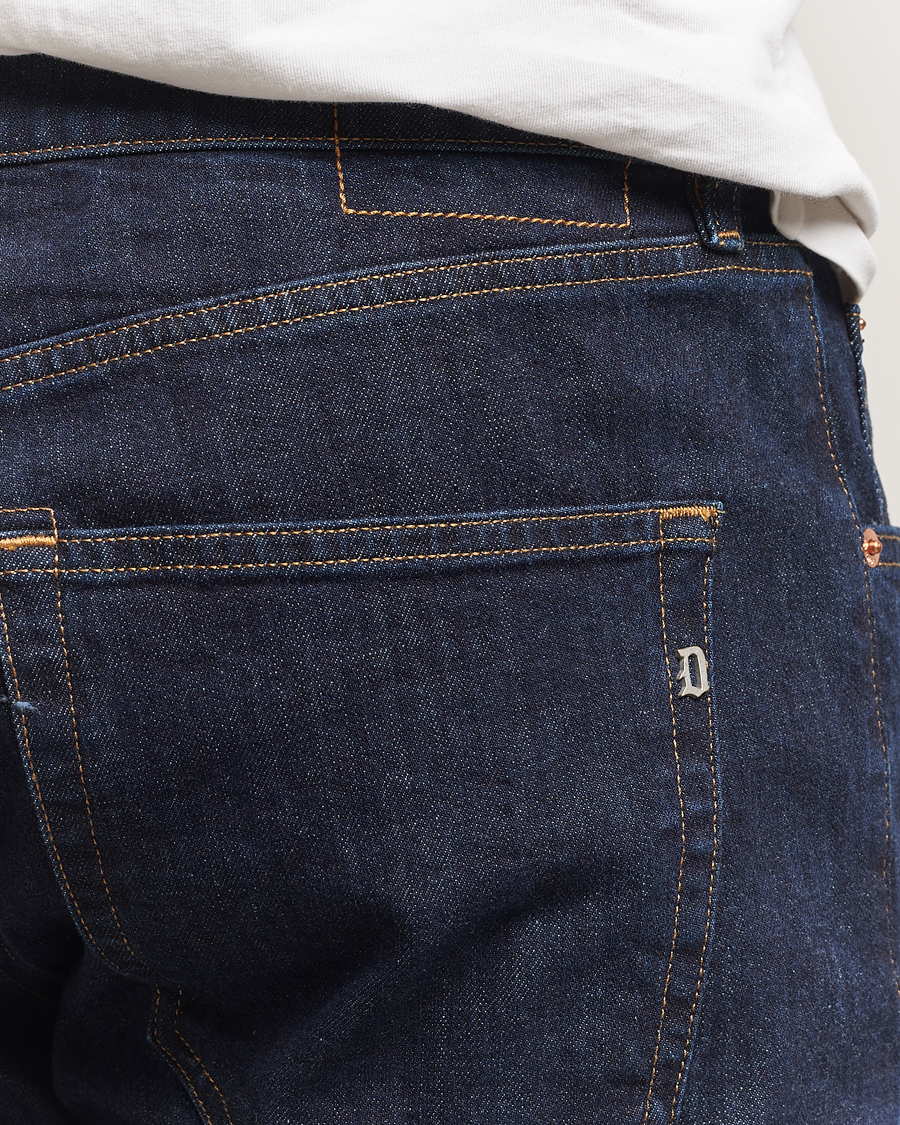 Homme | Jeans | Dondup | Icon Regular Fit Jeans Dark Blue