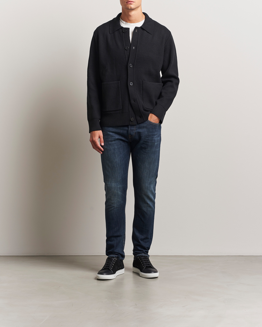 Heren | Jeans | Dondup | Icon Regular Fit Jeans Dark Blue