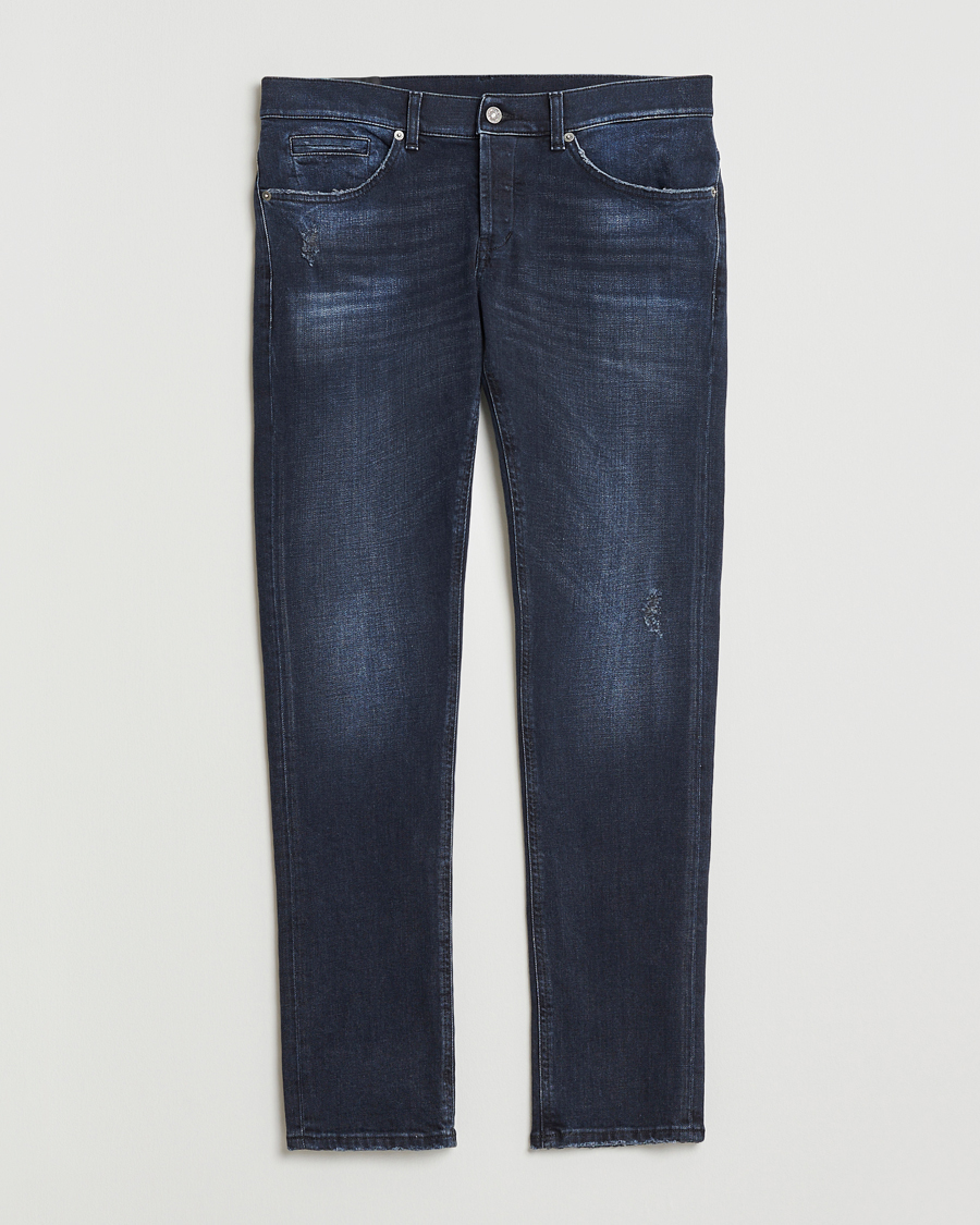 Heren | Jeans | Dondup | George Jeans Blue Black