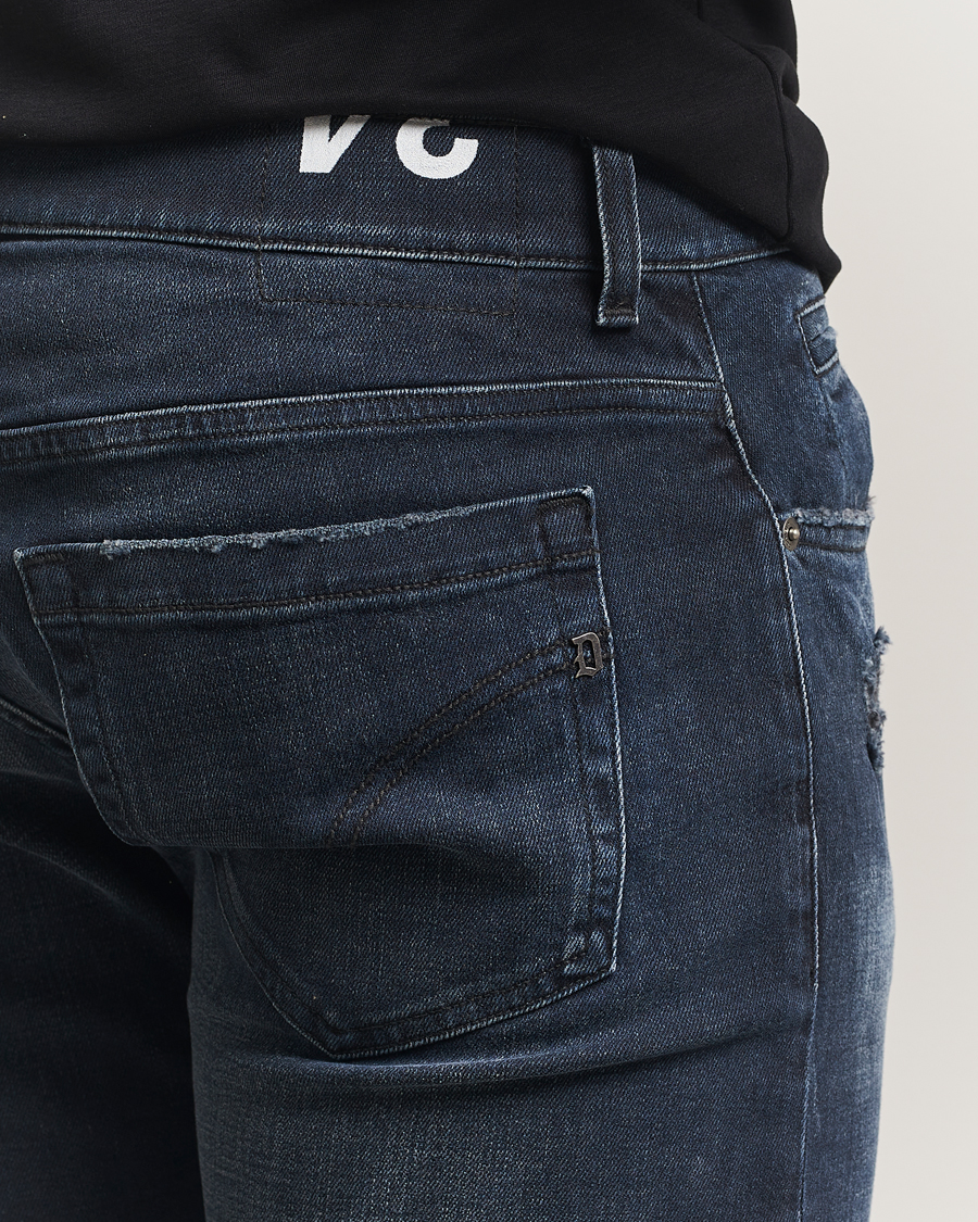 Heren | Jeans | Dondup | George Jeans Blue Black