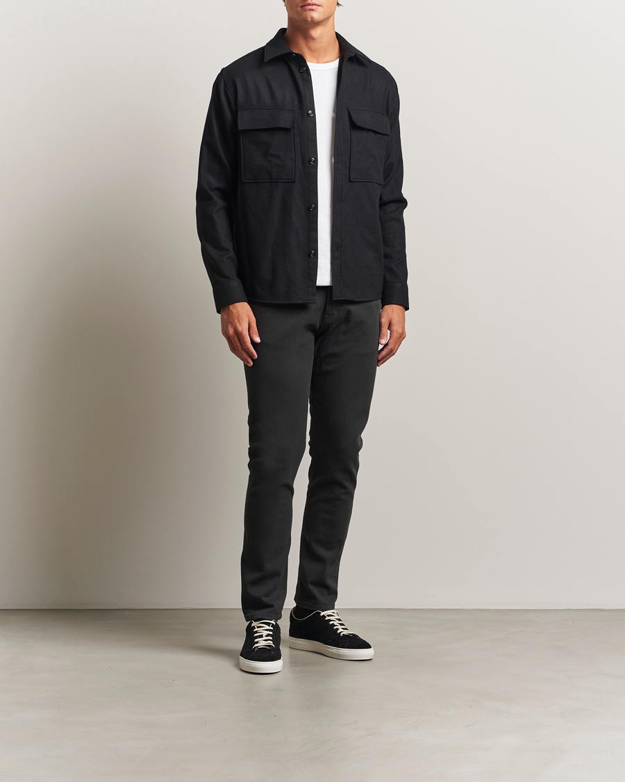 Heren | Broeken | Dondup | Icon Bullstretch 5-Pocket Pants Dark Grey