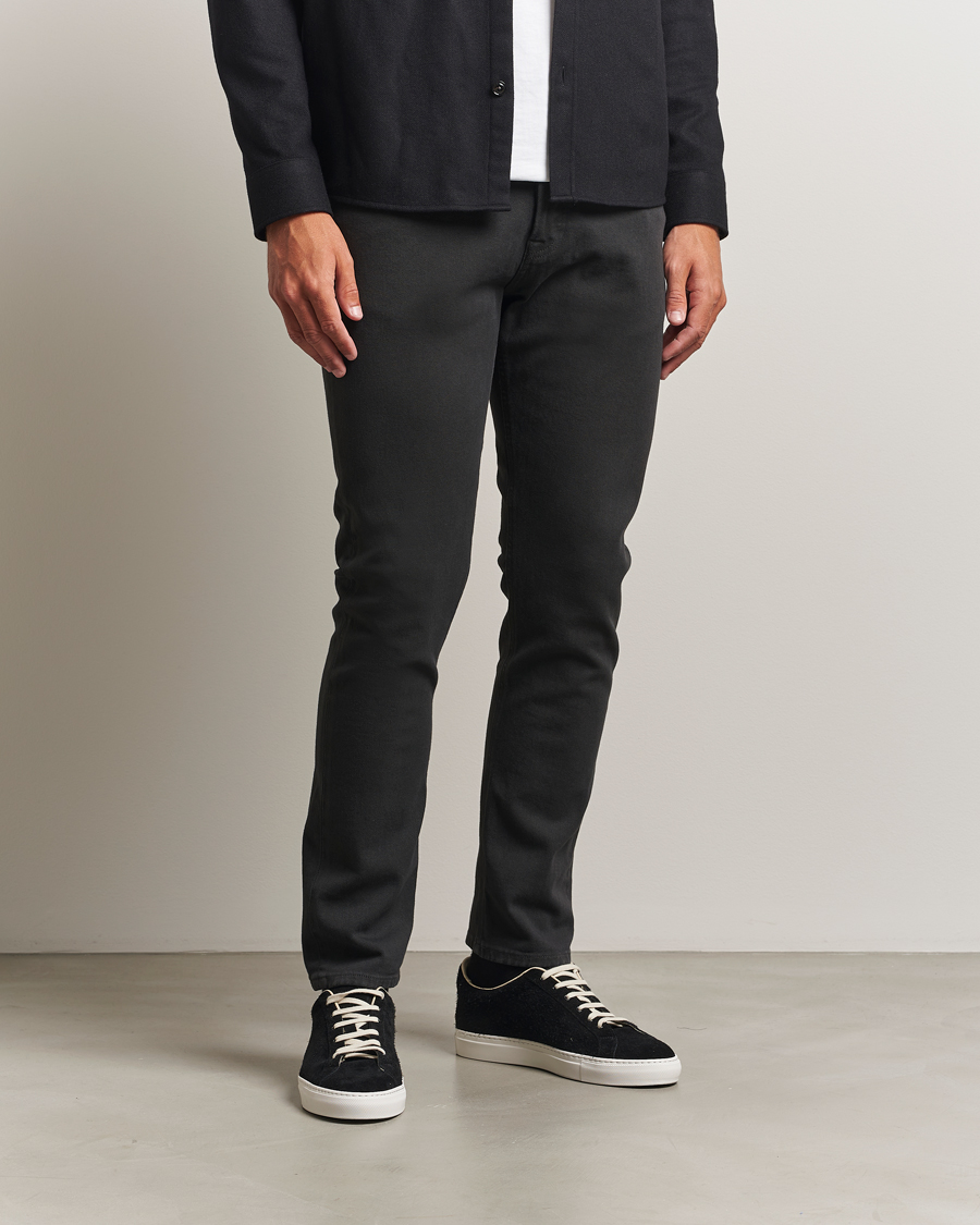Heren | Broeken | Dondup | Icon Bullstretch 5-Pocket Pants Dark Grey