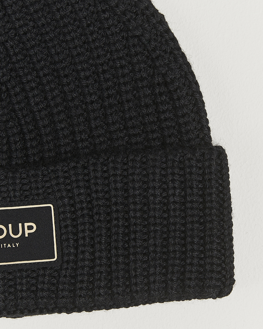 Heren | Mutsen | Dondup | Ribbed Beanie Black