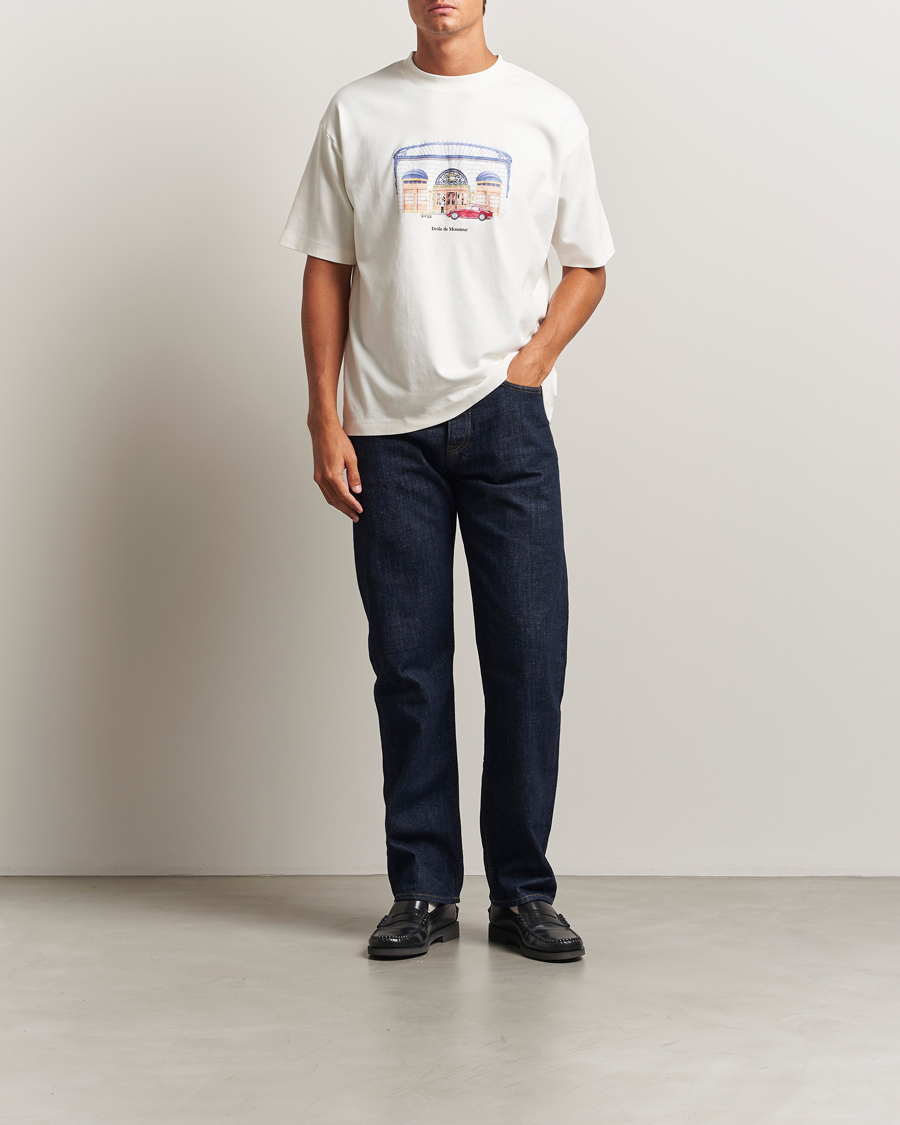 Heren | T-shirts | Drôle de Monsieur | Palace T-Shirt Off White