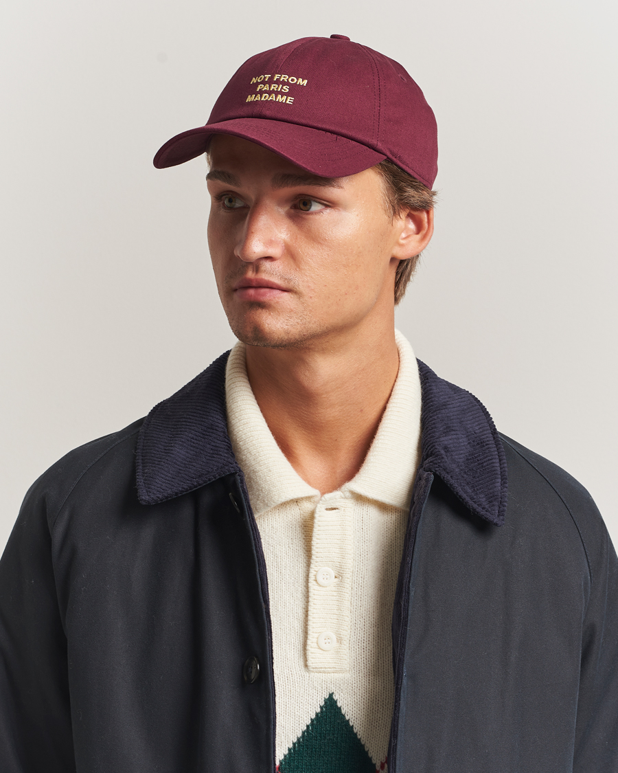 Heren | Hoeden en petten | Drôle de Monsieur | Slogan Baseball Cap Wine