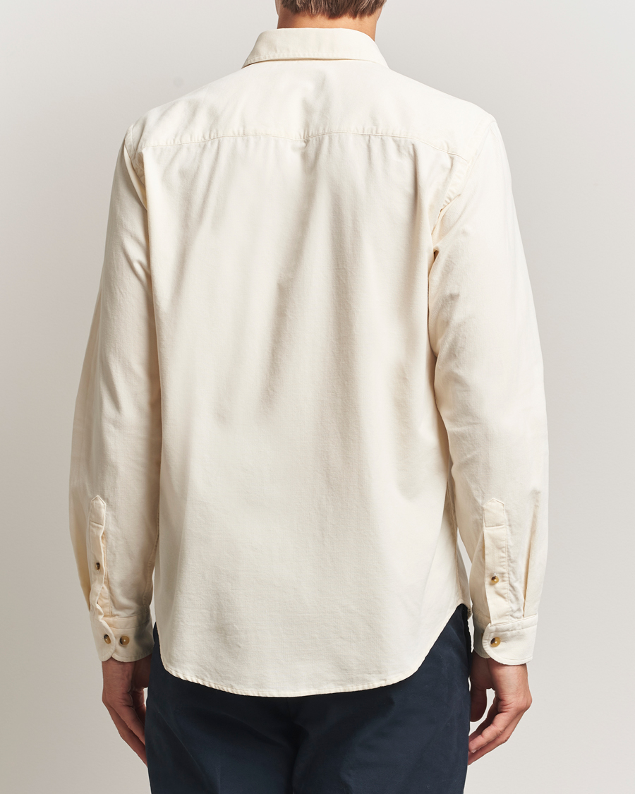 Homme | Chemises | Eton | Casual Fit Corduroy Shirt Off White