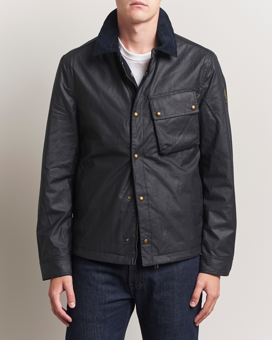 Homme | Manteaux Et Vestes | Belstaff | Ground Wax Jacket Dark Navy