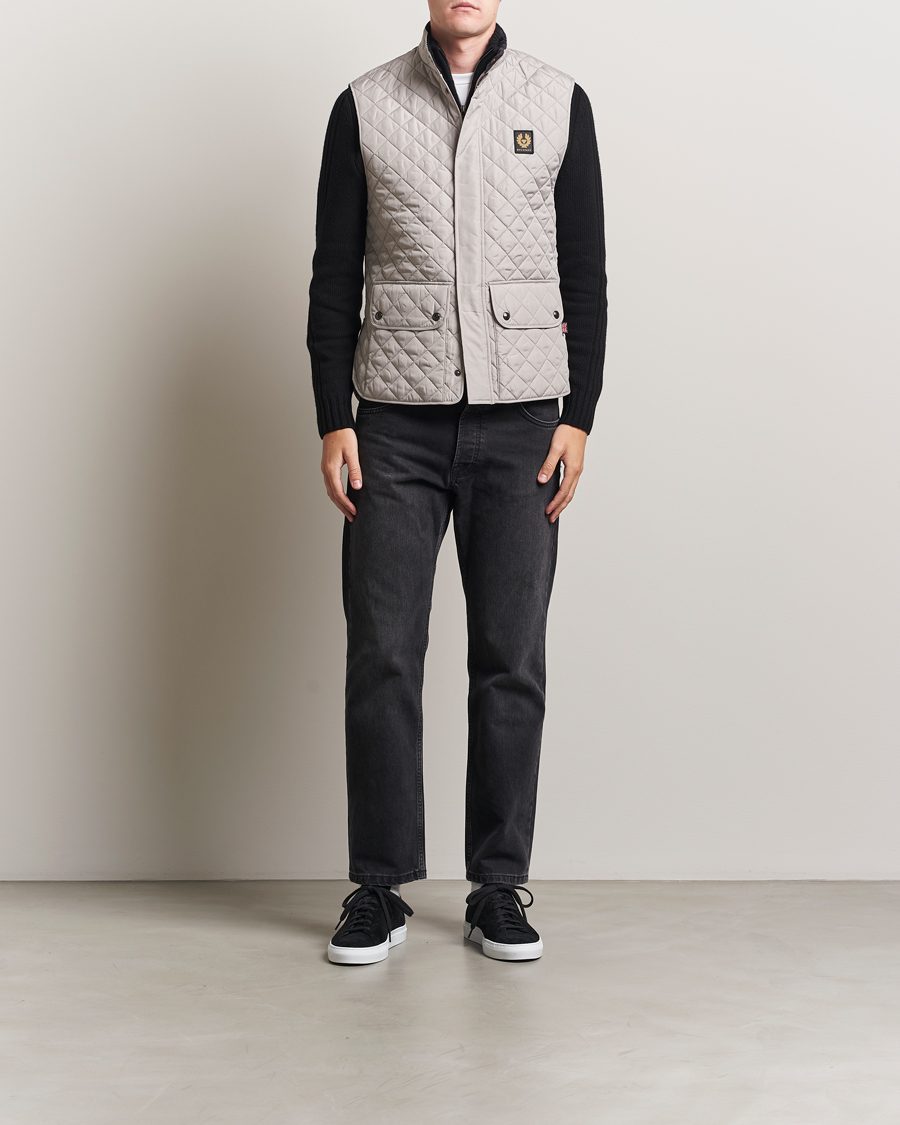 Homme | Gilets | Belstaff | Icon Gilet Cement Grey