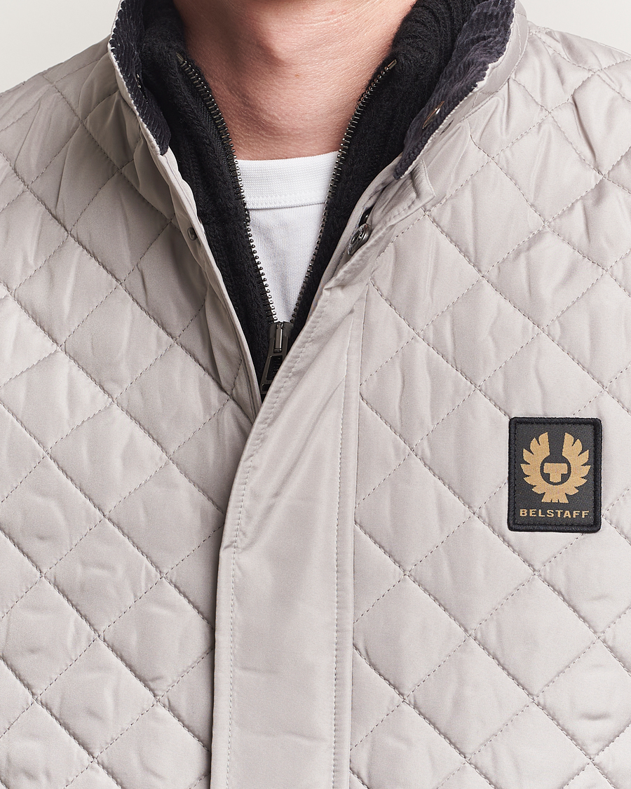 Heren | Gilets | Belstaff | Icon Gilet Cement Grey