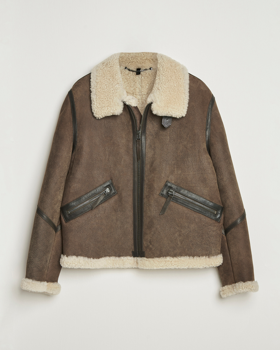 Heren | Jassen | Belstaff | Winterbrook Sherling Jacket Light Brown