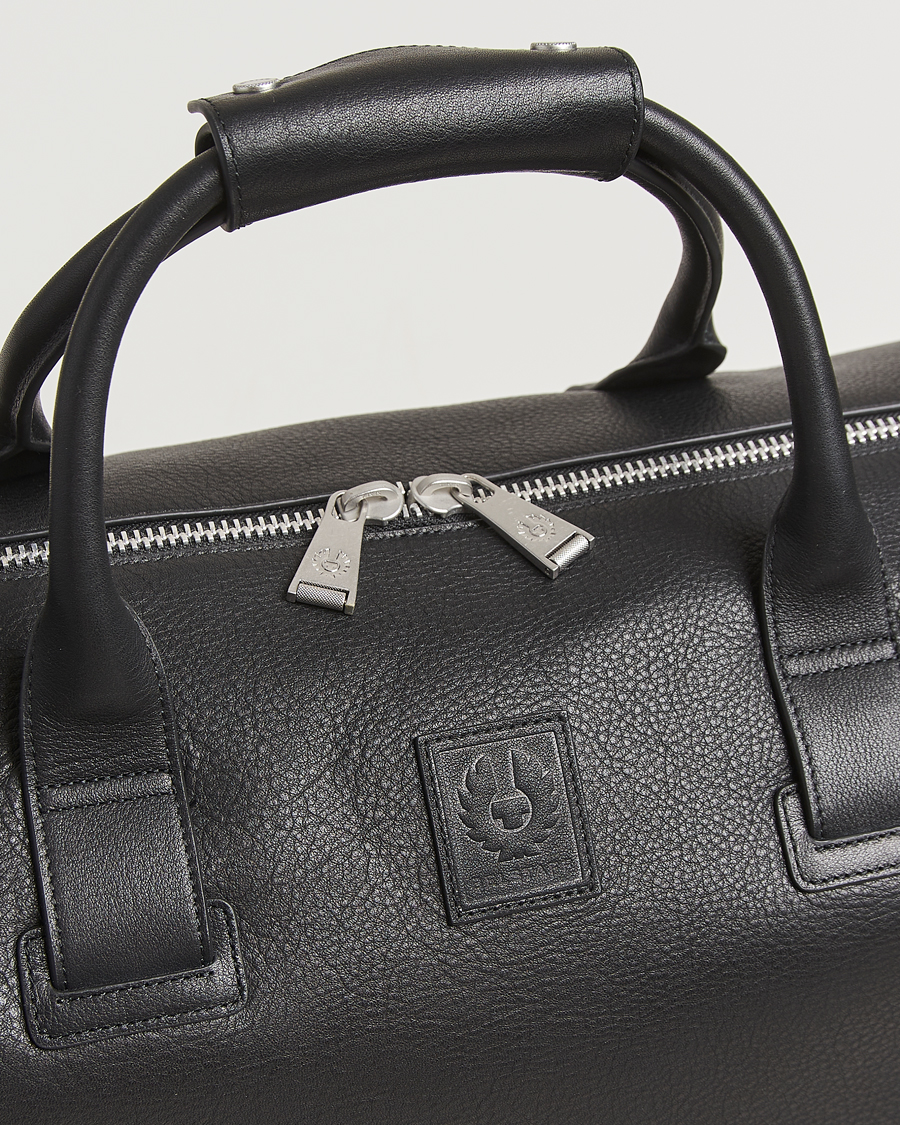 Heren | Tassen | Belstaff | Ronson Leather Weekender Bag Black