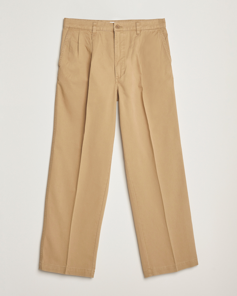 Heren | Broeken | Dockers | Original Pleated Chino Loose Harvest Gold