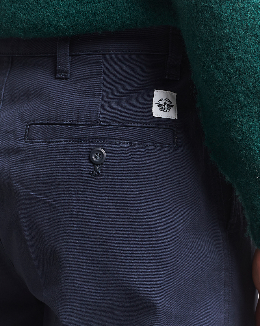 Heren | Broeken | Dockers | Original Pleated Chino Loose Navy