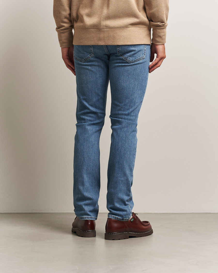 Heren | Jeans | GANT | Regular Fit Jeans Mid Blue Worn In