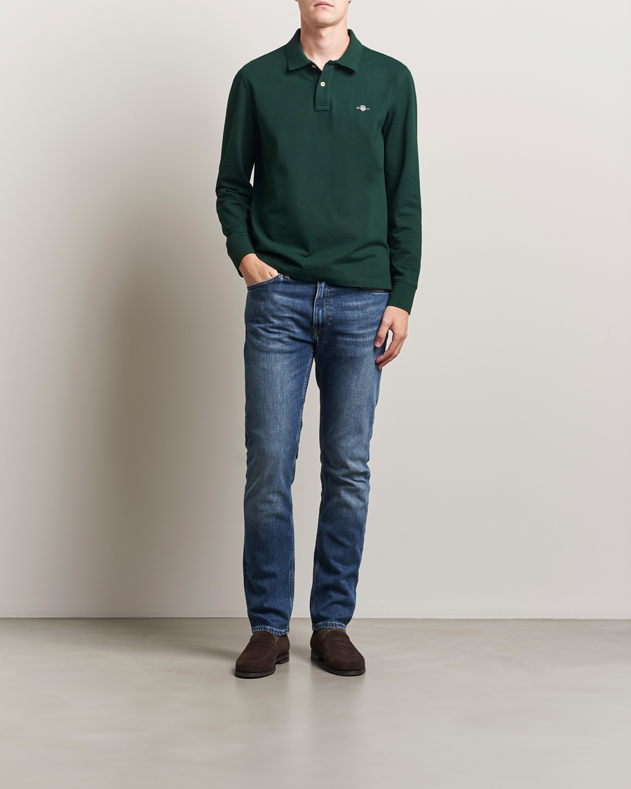 Homme | Jeans | GANT | Regular Fit Jeans Mid Blue Vintage