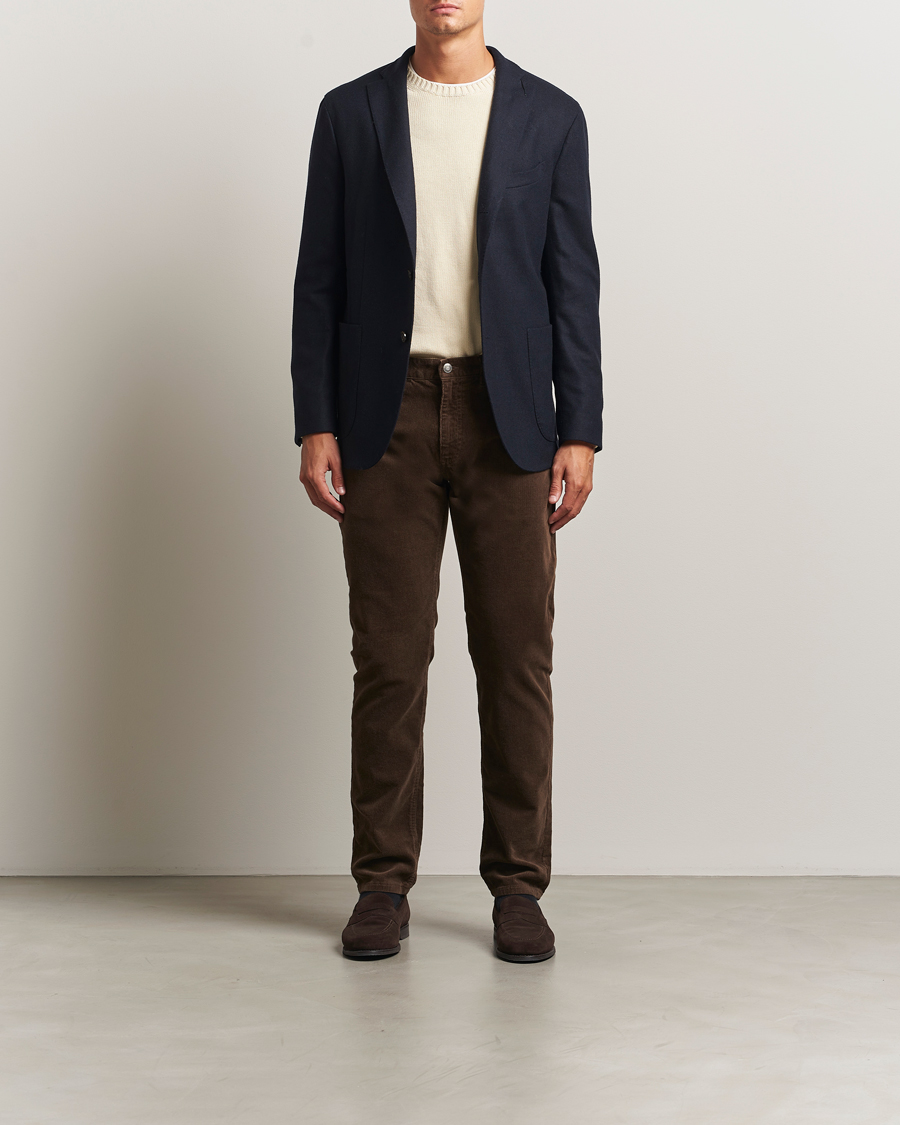 Heren | Broeken | GANT | Cord 5-Pocket Jeans Rich Brown