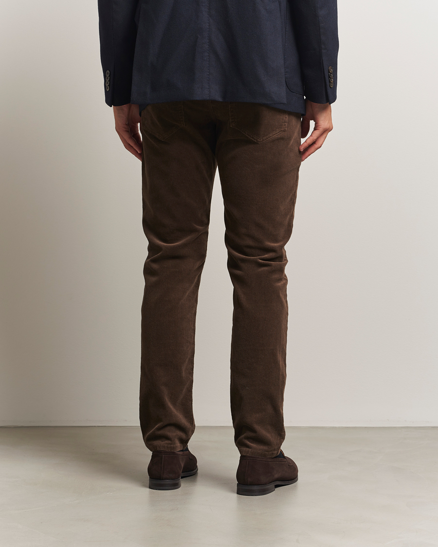 Homme | Pantalons | Gant | Cord 5-Pocket Jeans Rich Brown