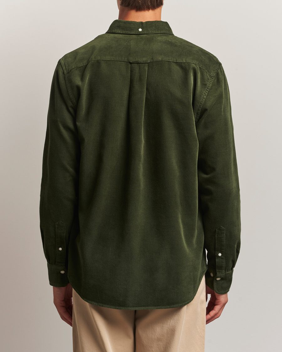 Heren | Overhemden | GANT | Regular Fit Corduroy Shirt Country Green