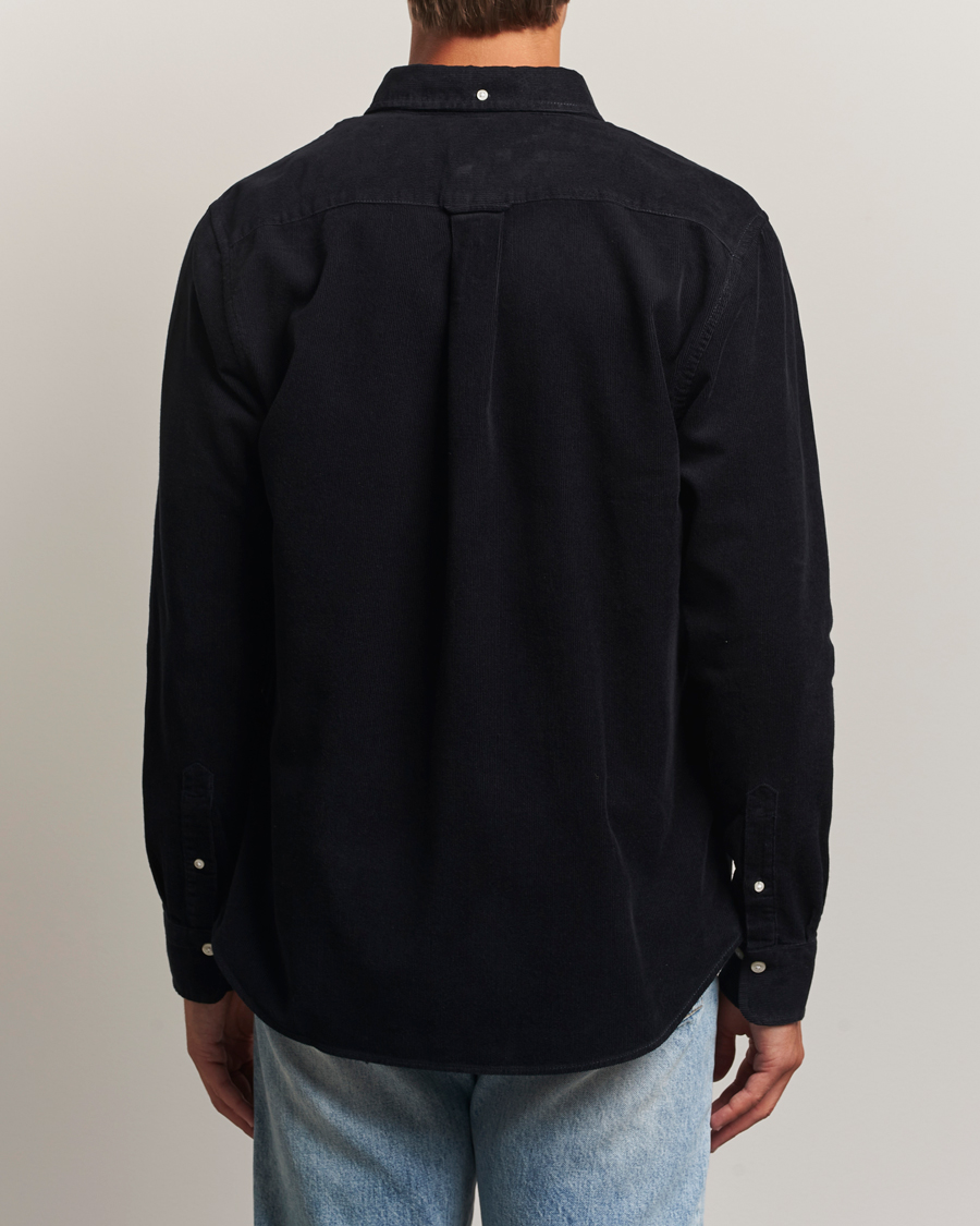 Homme | Chemises | GANT | Regular Fit Corduroy Shirt Black