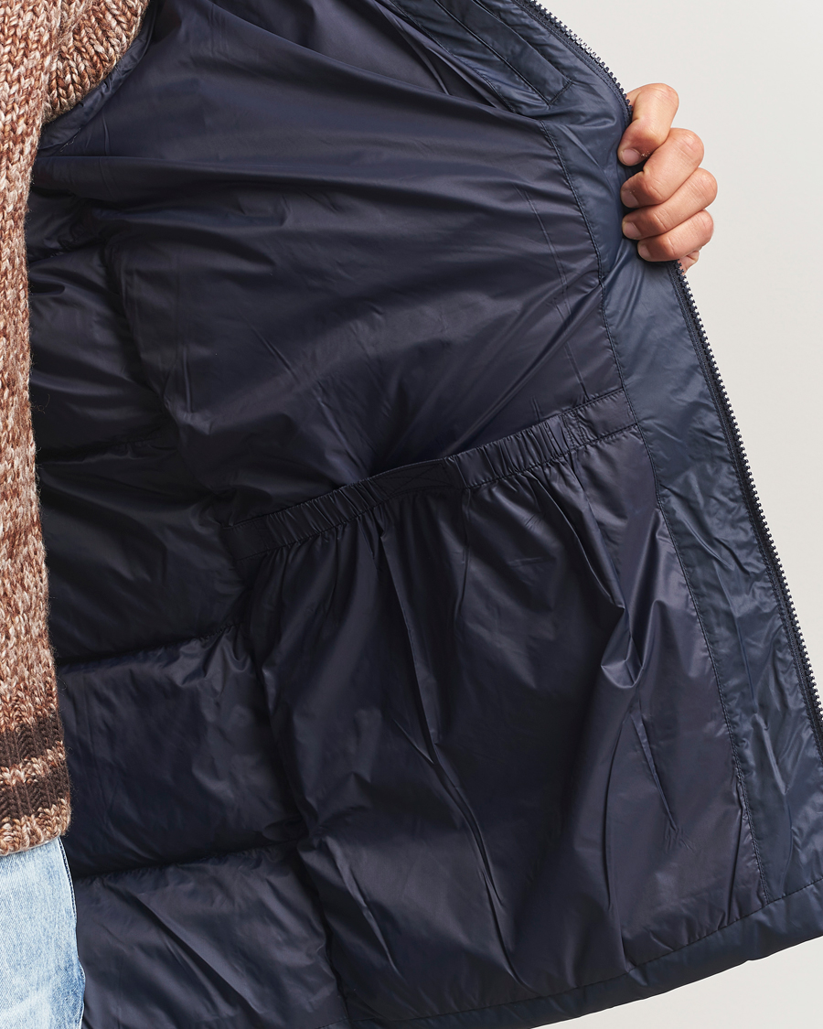 Heren | Jassen | GANT | The Active Cloud Mid Length Jacket Evening Blue