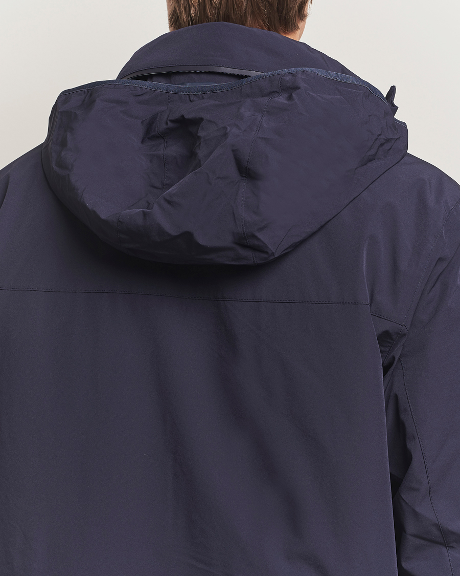 Heren | Jassen | Gant | Double Mid Length Field Jacket Evening Blue