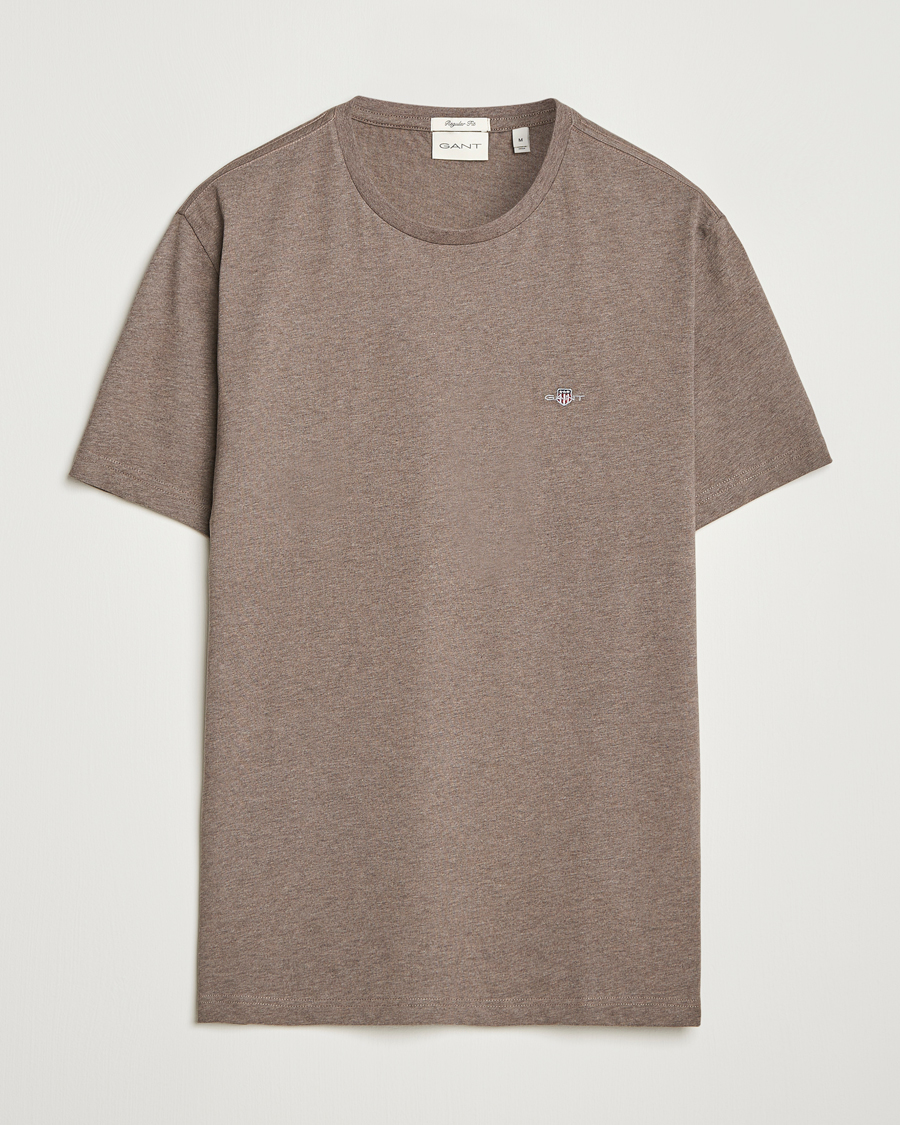 Homme | T-shirts | GANT | The Original T-Shirt Seawood Melange
