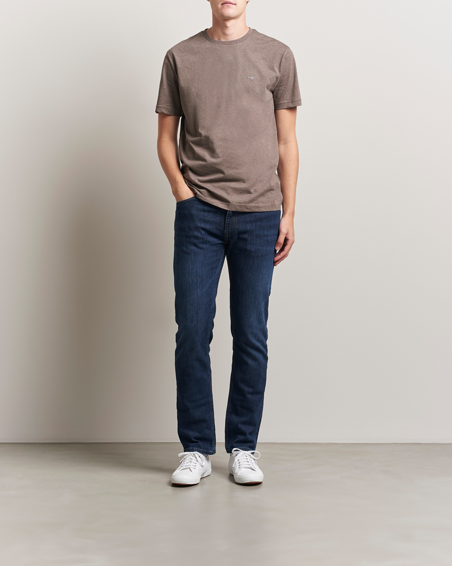 Homme | T-shirts | GANT | The Original T-Shirt Seawood Melange