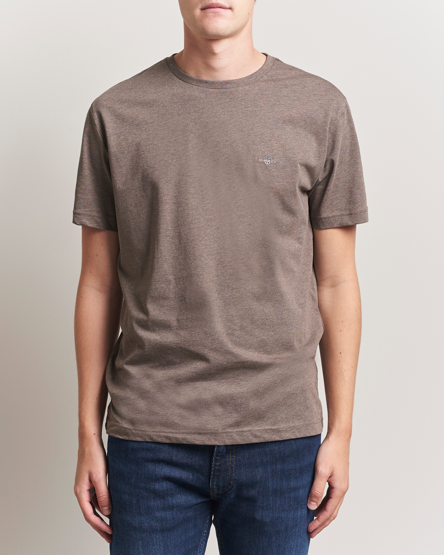 Homme | T-shirts | GANT | The Original T-Shirt Seawood Melange