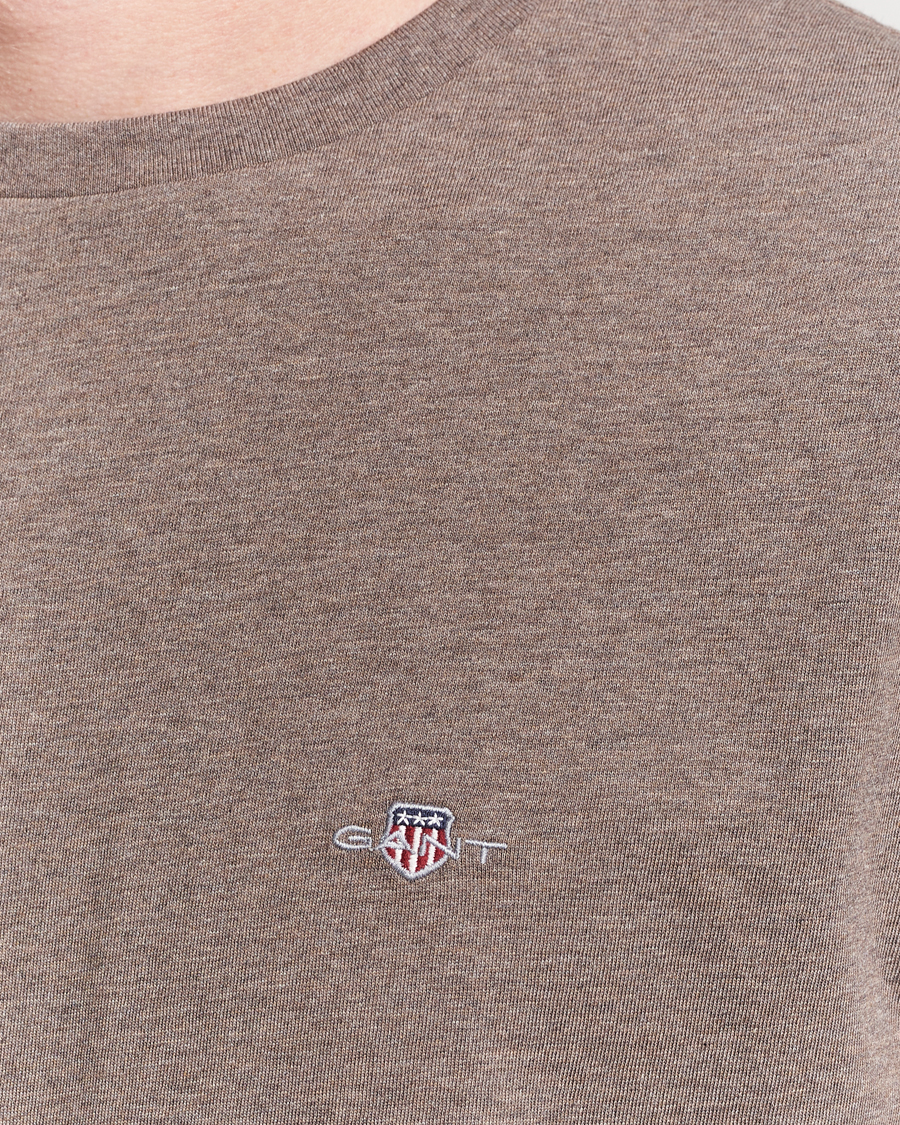 Homme | T-shirts | GANT | The Original T-Shirt Seawood Melange
