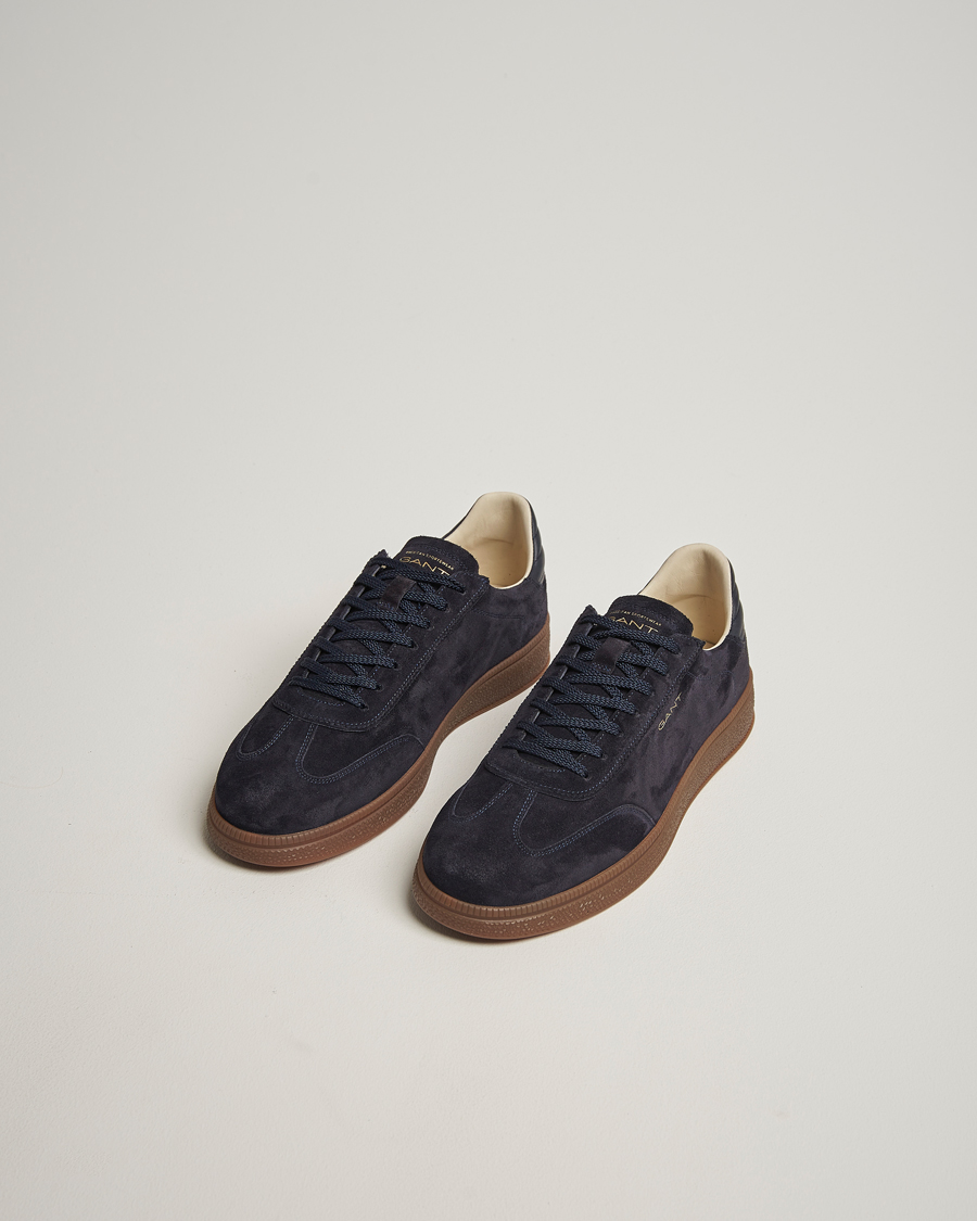 Homme | Baskets | GANT | Cuzmo Suede Sneaker Marine
