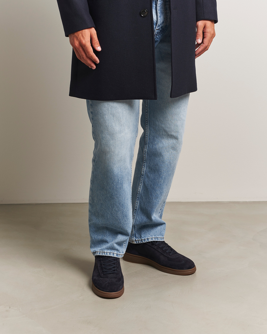 Homme | Baskets | GANT | Cuzmo Suede Sneaker Marine