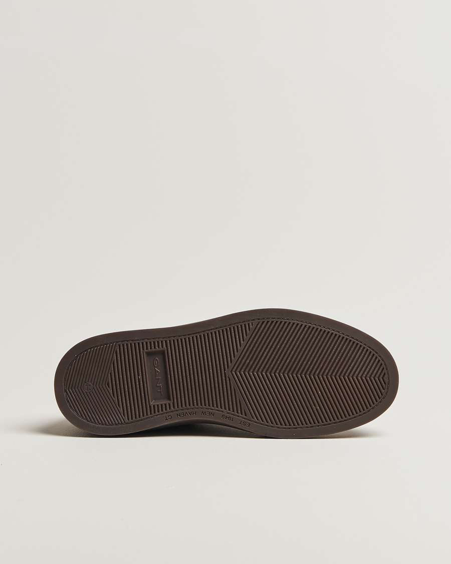Homme | Baskets | GANT | Kinzoon Suede Derby Sneaker Black