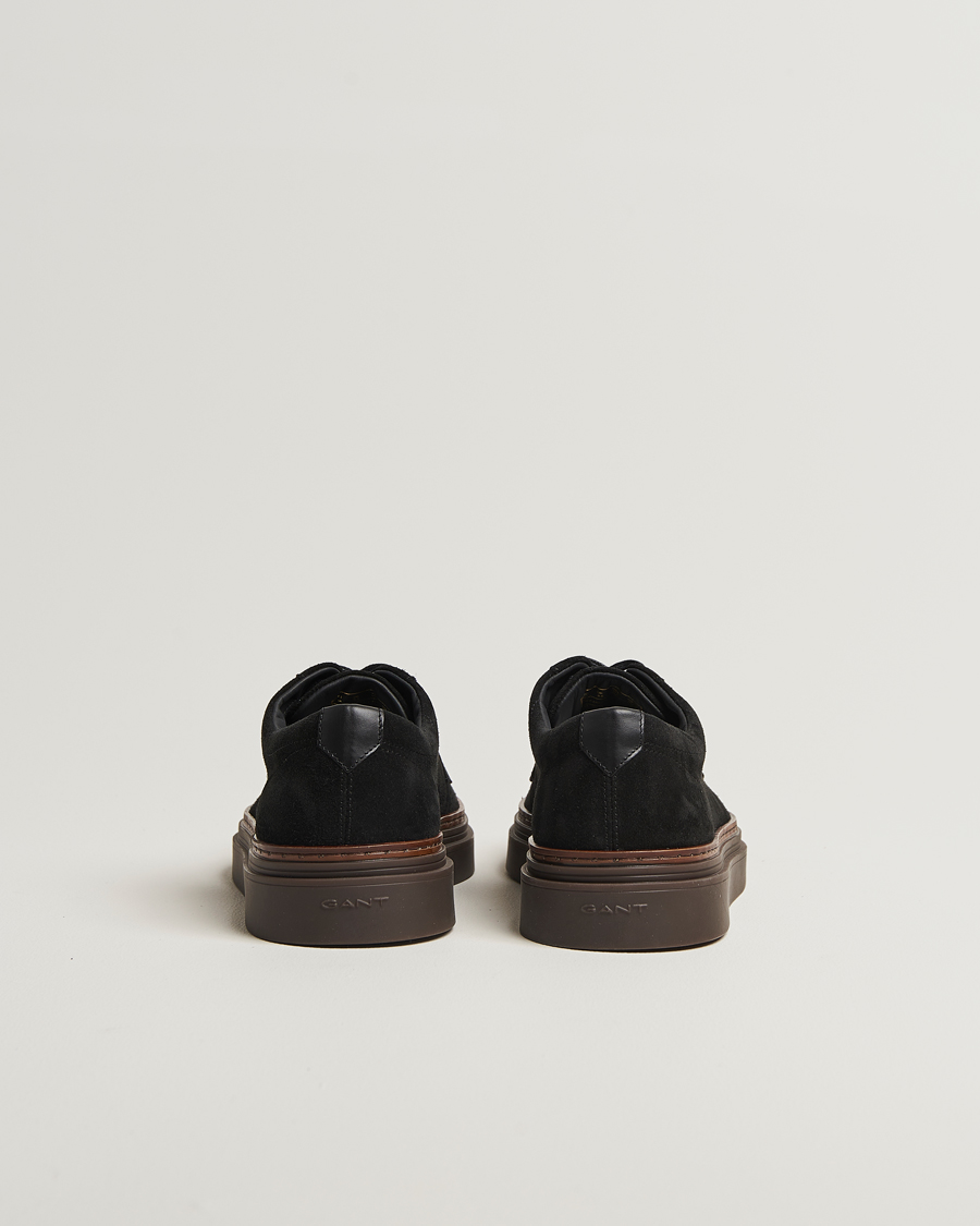 Homme | Baskets | GANT | Kinzoon Suede Derby Sneaker Black