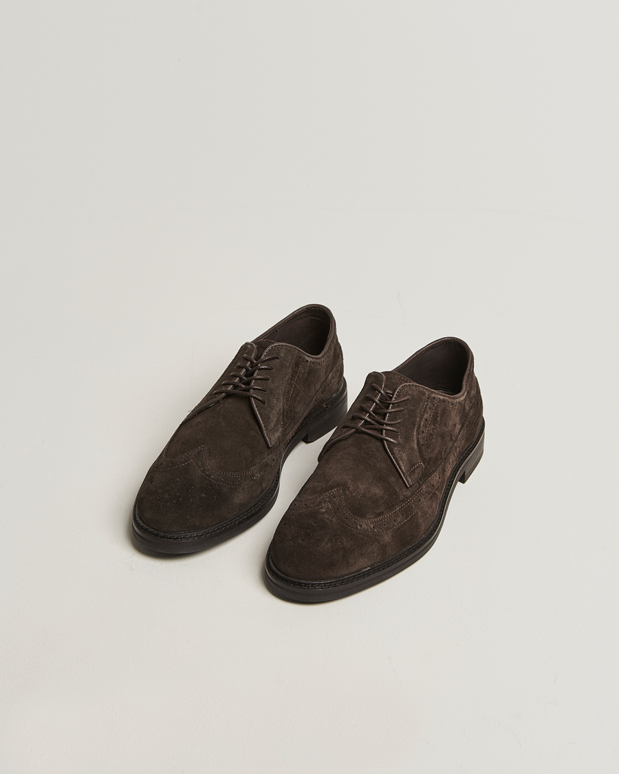 Homme | Richelieus | GANT | Bidford Suede Brouges Dark Brown