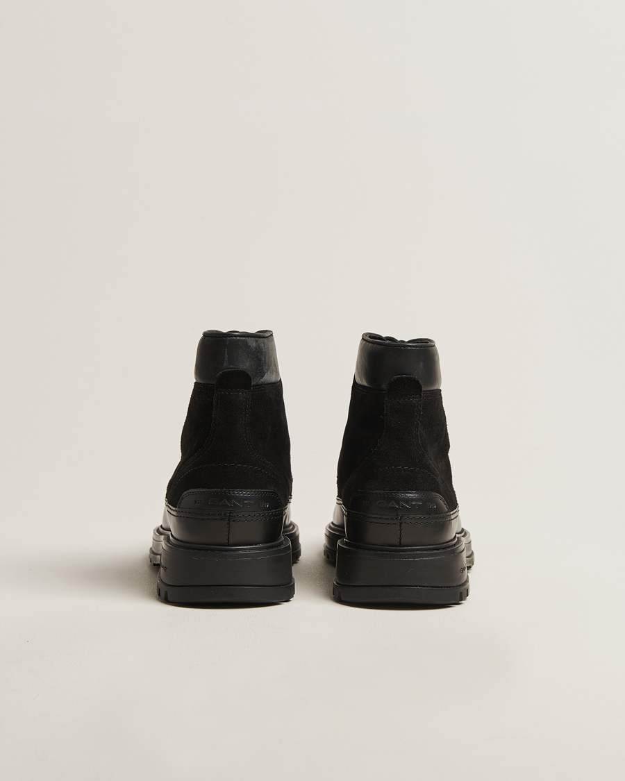 Homme | Bottes | Gant | Clafton Felt Lined Suede Boot Black