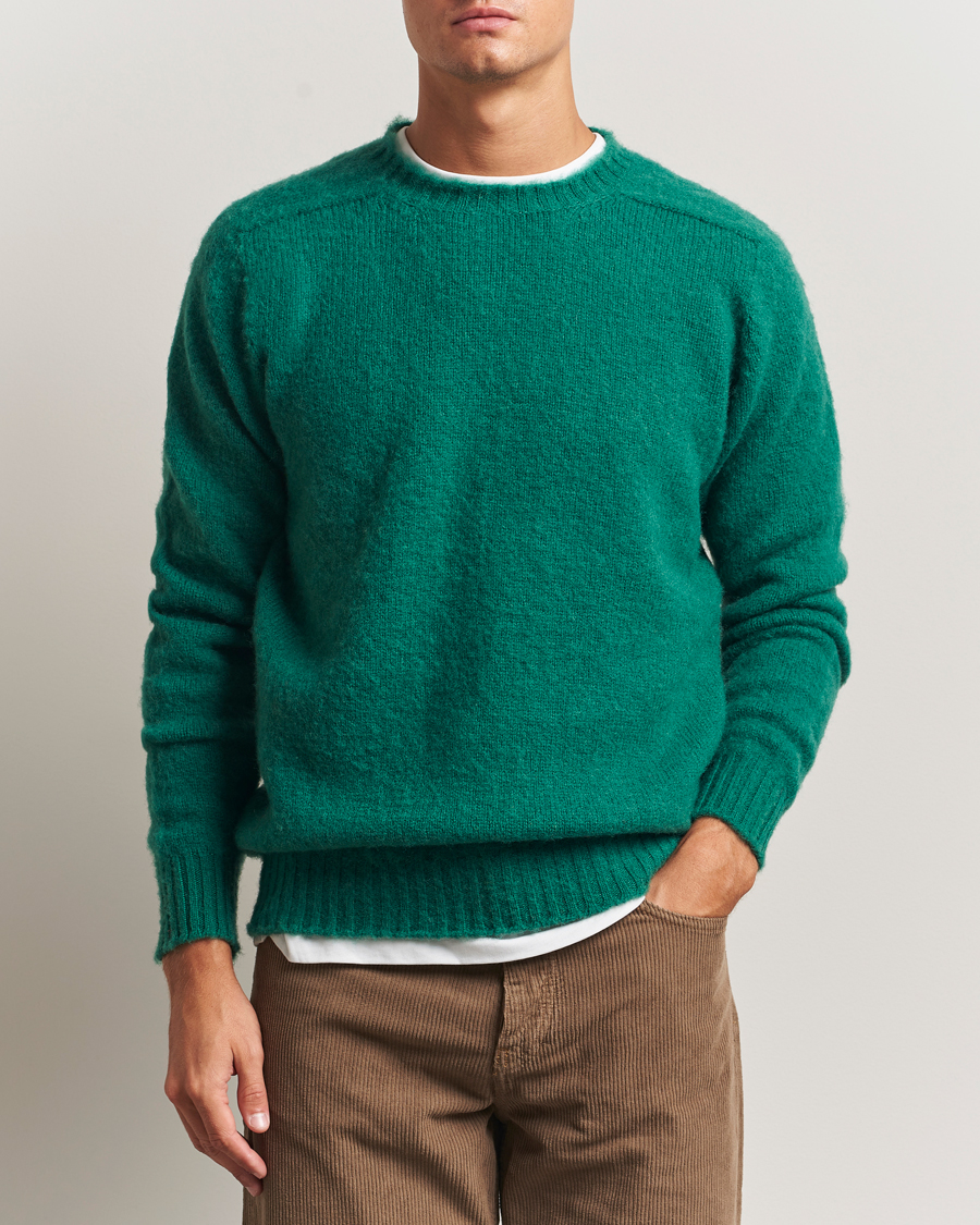 Homme | Pulls Et Tricots | Howlin' | Shaggy Bear Sweater Dusky Mint